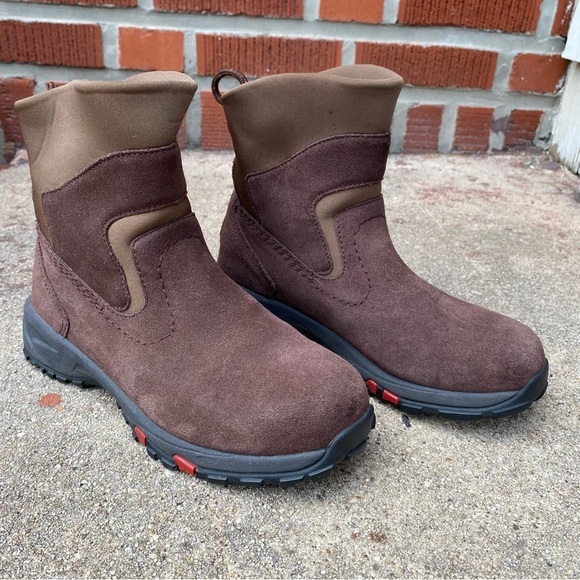L.L. Bean Shoes - L.L.Bean Suede Thinsulate Pull On Women’s Ankle Boots